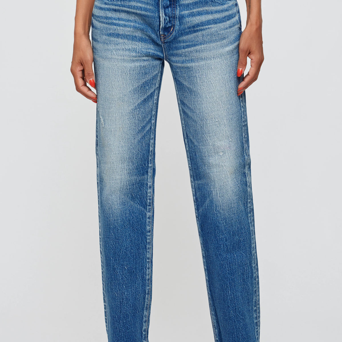 Moussy RUTHERFORD STRAIGHT - Blue – The Fold