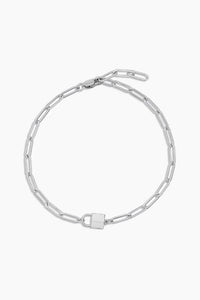 Thatch Jessa Lock Bracelet - Rhodium Plated