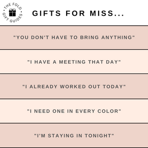 THE FOLD GIFT GUIDES | Gifts for Miss...