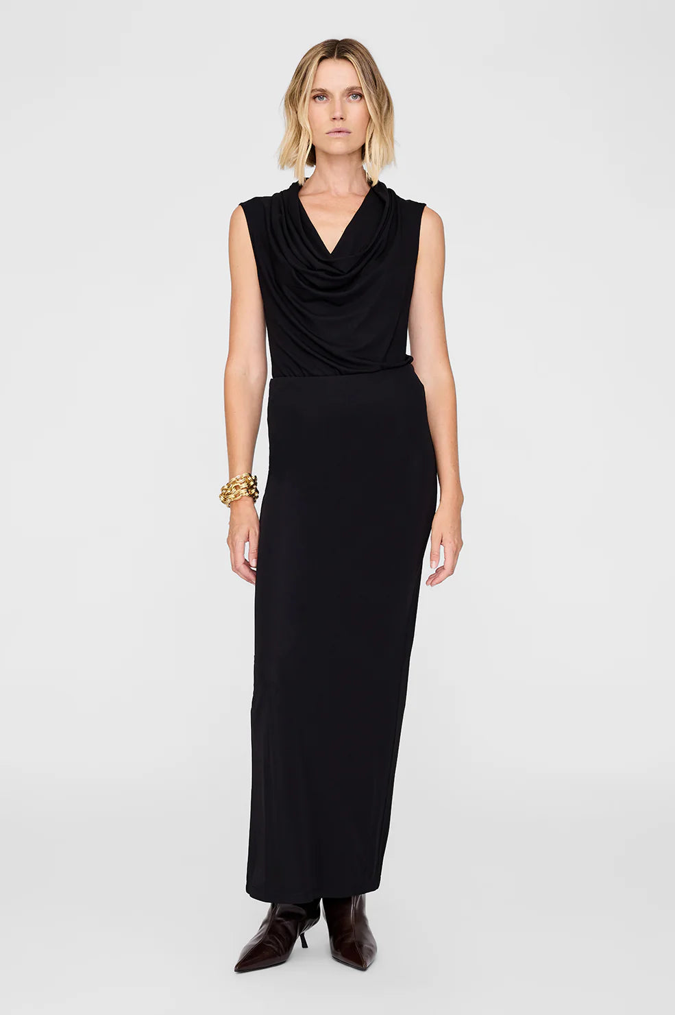 Anine Bing Lynn Skirt - Black – The Fold