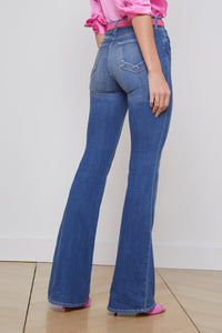 L'AGENCE Bell High Rise Flare Jean - Hasting