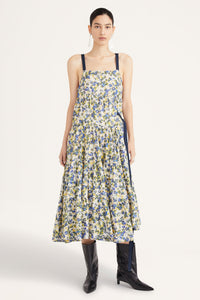 Merlette Birggi Print Dress - Blue Floral
