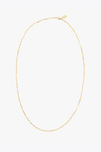 Clare V. Paperclip Charm Chain - 14K Gold Vermeil