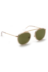 Krewe Chartres Sunglasses - Crystal 24K Polarized