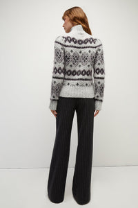 Veronica Beard Chiana Fairisle Sweater - Multi