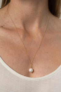 Thatch Colette Pearl Necklace - 14K Gold Plated