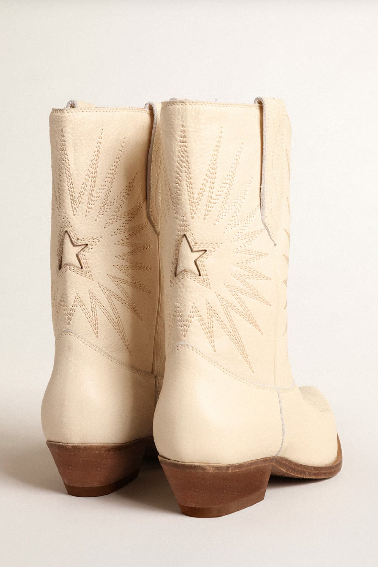 Golden Goose Wish Star Low Boot w. Leather Upper w