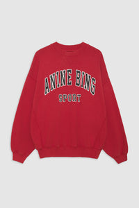 Anine Bing Jaci Sweatshirt - Red