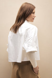 TWP Next Ex Shirt in Superfine Cotton - White