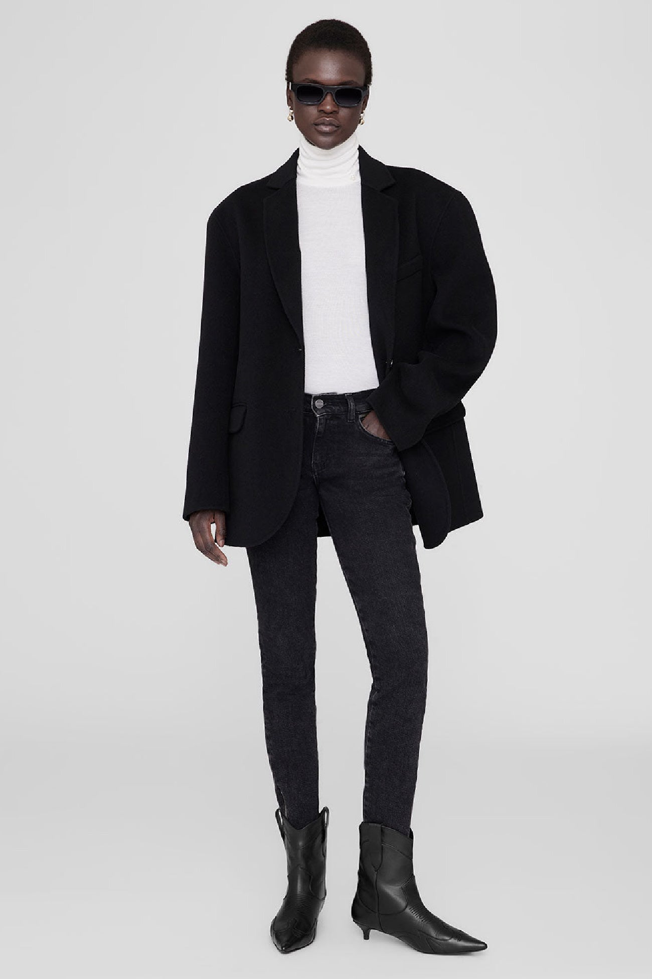 【関税込み】ANINE BING ブラック Rae ブーツ Anine Bing Rae Boots - Black – The Fold