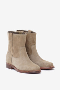 Isabel Marant Étoile Susee Suede Ankle Boots - Taupe