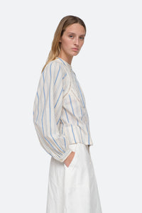 Sea Brady Stripe L/S Button Up Top - Multi – The Fold