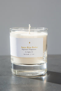 Saint Rita Parlor Handpoured Soy Candle - Signature Fragrance